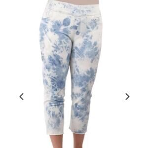 Ethyl The Amia - Ophelia Capri Denim  Blue Tie Dye Size 4